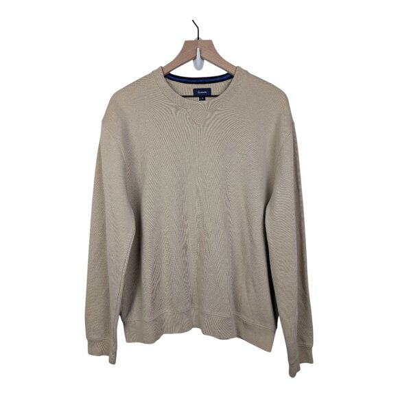 Faconnable Other - Faconnable | Crew Neck Pullover Men's Medium, Unisex, Tan/Camel VTG 90s Style